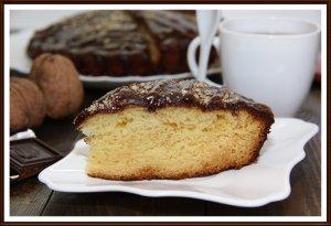Bystryy pirog s shokoladnoy glazuryu 2