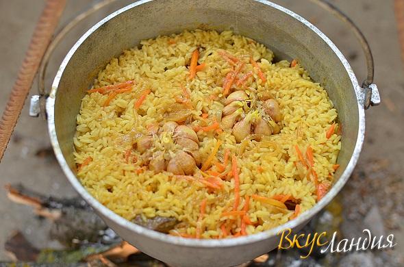 Garniry Plov na kostre master-klass 11