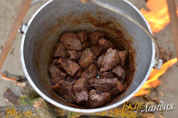 Garniry Plov na kostre master-klass 5