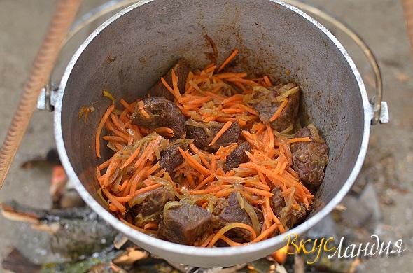 Garniry Plov na kostre master-klass 7