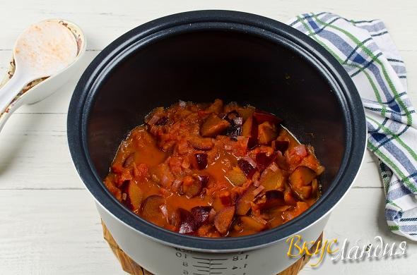 Konservatsiya Ketchup iz pomidorov i sliv master-klass 7