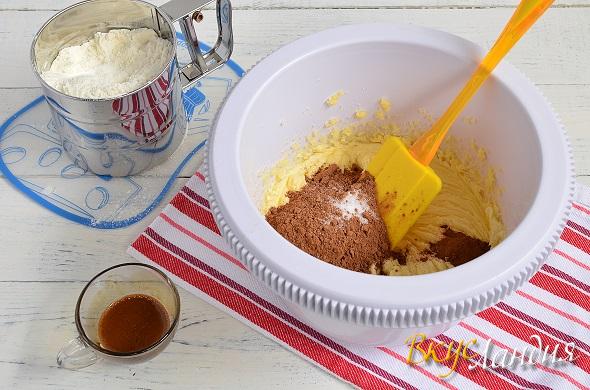 Pechene  Merry Mocha Cookies ili Veseloe kofeynoe pechene master-klass 4