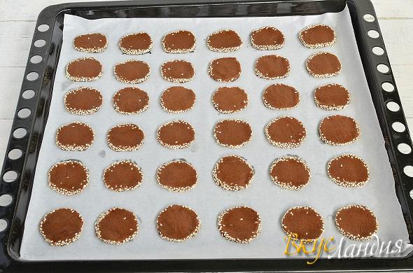 Pechene  Merry Mocha Cookies ili Veseloe kofeynoe pechene master-klass 8