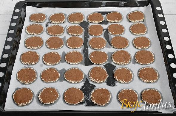 Pechene  Merry Mocha Cookies ili Veseloe kofeynoe pechene master-klass 9