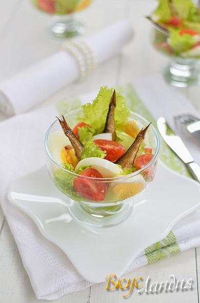 Salat so shprotami 1