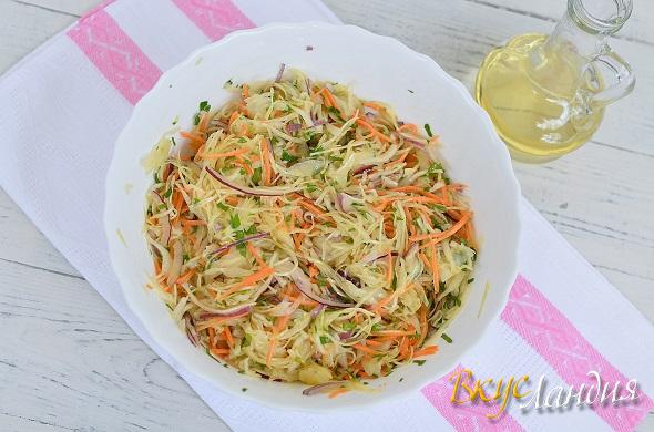 Salaty Kapustnyy salat Vitaminnyy master-klass 9