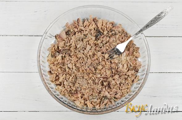 Salaty Salat Mimoza master-klass 2