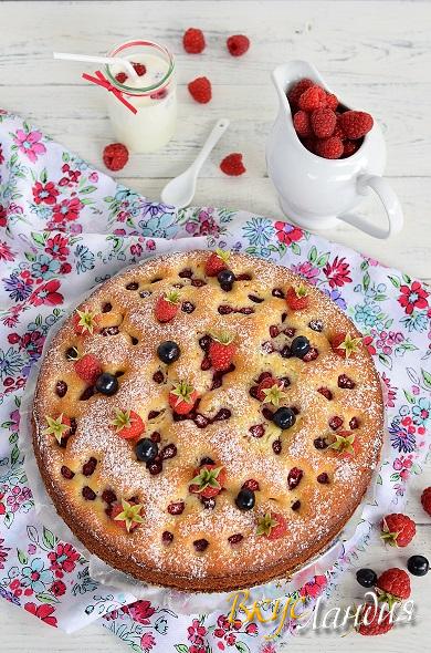 Vypechka Malinovyy pirog 1