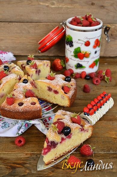 Vypechka Malinovyy pirog 3