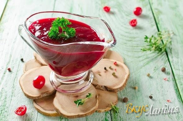 Клюквенный соус