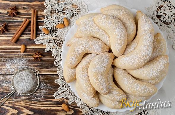 Печенье Бананы с творожно-банановой начинкой