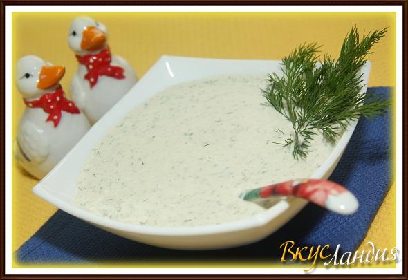 Соус с сыром