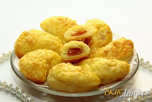 Печенье Творожное с курагой